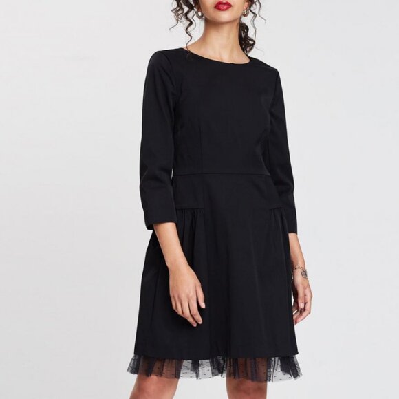 jcrew black dress J CREW (XXS) Black Cotton Tiered Maxi Dress with Smocked Bust/Bodice  The  Thrifty Hippy